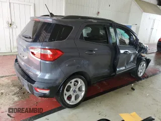 2022 Ford EcoSport SE z VIN MAJ6S3GL3NC458388, wystawiony jako Copart lot #54754375 z przebiegiem 4793 mil mil oraz Szkody całkowita. Historia ofert i sprzedaży dostępna na DreamBid. Obrazek 3.