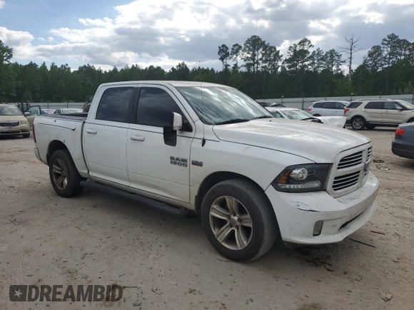 2016 Ram 1500 Sport with VIN 1C6RR7MT1GS266532, listed as a Copart auction lot 54974035 with 287,605 mi miles and Clean title. Bid and sale history available at DreamBid. Image 4.