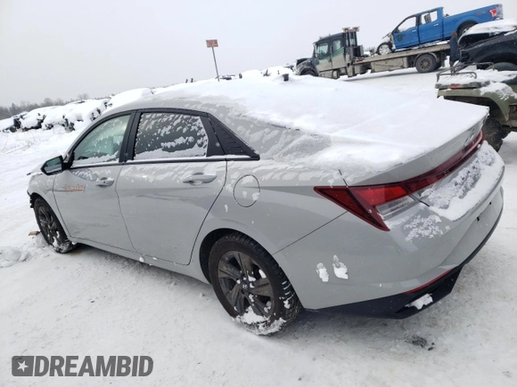 2023 Hyundai Elantra SEL with VIN KMHLM4AG0PU624285, listed as a Copart auction lot 84621304 with 38,113 mi miles and Salvage Title. Bid and sale history available at DreamBid. Image 2.