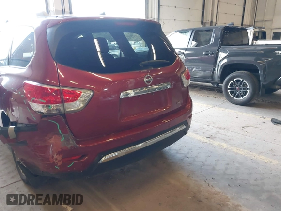 2013 Nissan Pathfinder SL with VIN 5N1AR2MN1DC644053, listed as a IAAI auction lot 41944570 with 86,861 mi miles and . Bid and sale history available at DreamBid. Image 13.