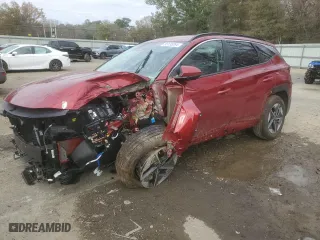 2025 Hyundai Tucson SEL with VIN 5NMJB3DE0SH487614, listed as a Copart auction lot 86135364 with 3,241 mi miles and Salvage Title. Bid and sale history available at carsss.com. Image 1.
