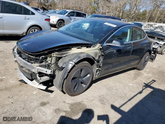 2018 Tesla Model 3 Long Range Battery with VIN 5YJ3E1EA2JF152600, listed as a Copart auction lot 49958495 with 86,624 mi miles and Salvage Title. Bid and sale history available at carsss.com. Image 1.