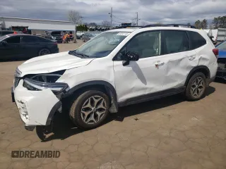 2021 Subaru Forester Premium with VIN JF2SKAJC0MH467641, listed as a Copart auction lot 53033115 with 49,656 mi miles and Salvage Title. Bid and sale history available at carsss.com. Image 1.