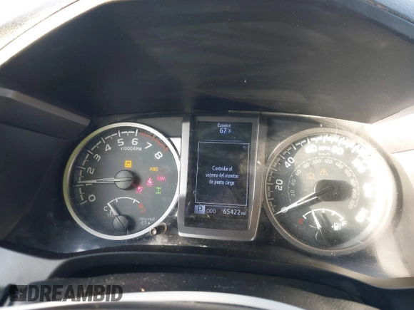 2021 Toyota Tacoma 4WD SR5 with VIN 3TMDZ5BN2MM108586, listed as a IAAI auction lot 41604953 with 65,422 mi miles. Bid and sale history available at carsss.com. Image 7.
