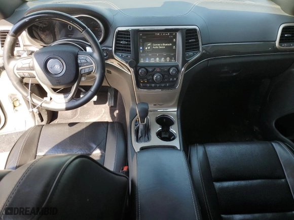2017 Jeep Grand Cherokee Overland with VIN 1C4RJECGXHC868236, listed as a Copart auction lot 72374654 with 99,528 mi miles and Salvage Title. Bid and sale history available at carsss.com. Image 8.