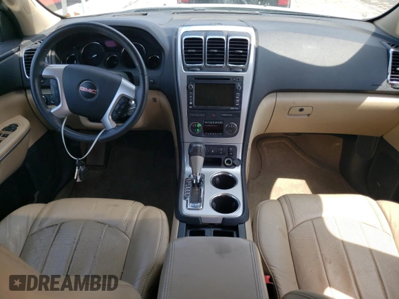 2012 GMC Acadia SLT2 with VIN 1GKKRSED6CJ221434, listed as a Copart auction lot 64837533 with 129,401 mi miles and Salvage Title. Bid and sale history available at carsss.com. Image 8.