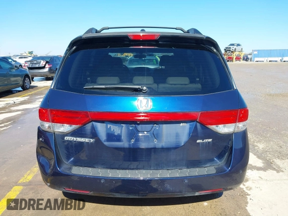 2016 Honda Odyssey Touring Elite with VIN 5FNRL5H98GB083221, listed as a IAAI auction lot 41626604 with 145,341 mi miles and . Bid and sale history available at DreamBid. Image 17.