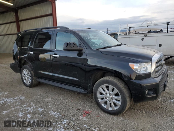 2016 Toyota Sequoia Platinum with VIN 5TDDY5G14GS130926, listed as a Copart auction lot 81528213 with 160,402 mi miles. Bid and sale history available at carsss.com. Image 4.