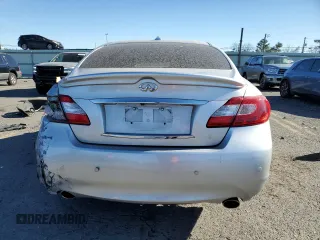 2013 Infiniti M37 with VIN JN1BY1AR7DM602593, listed as a Copart auction lot 76594594 with 118,994 mi miles and Salvage Title. Bid and sale history available at carsss.com. Image 6.