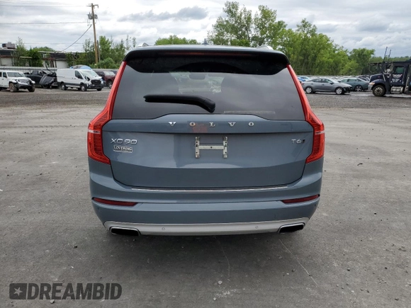 2020 Volvo XC90 Momentum with VIN YV4A22PK9L1557549, listed as a Copart auction lot 62224375 with 75,887 mi miles and Salvage title. Bid and sale history available at DreamBid. Image 6.