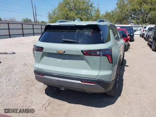 2025 Chevrolet Equinox FWD LT with VIN 3GNAXHEG8SL166901, listed as a IAAI auction lot 41879511 with 10,119 mi miles. Bid and sale history available at carsss.com. Image 16.