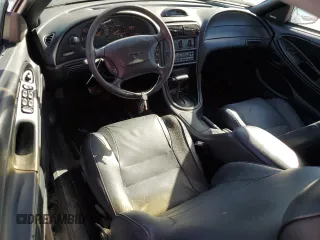 1996 Ford Mustang GT with VIN 1FALP45X3TF204806, listed as a Copart auction lot 84204974 with 137,676 mi miles and Salvage Title. Bid and sale history available at carsss.com. Image 8.