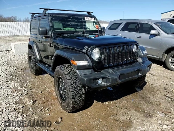 2021 Jeep Wrangler Sport with VIN 1C4GJXAN5MW677207, listed as a Copart auction lot 47241615 with Not Provided miles and Non Repairable. Bid and sale history available at DreamBid. Image 15.