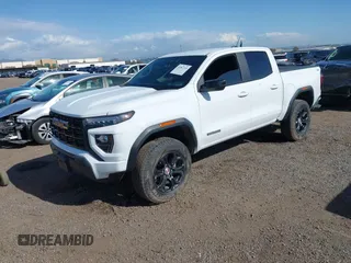 2024 GMC Canyon 4WD Elevation with VIN 1GTP6BEK9R1130353, listed as a IAAI auction lot 41967300 with 10,966 mi miles and . Bid and sale history available at carsss.com. Image 17.