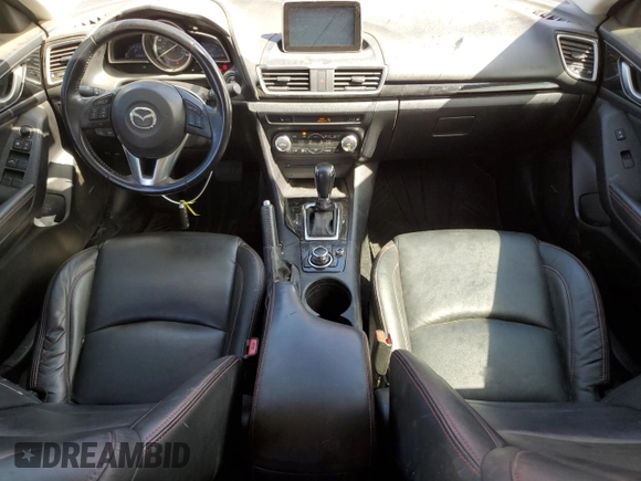 2015 Mazda 3 i Grand Touring with VIN 3MZBM1W75FM229719, listed as a Copart auction lot 64744095 with 169,663 mi miles and Salvage title. Bid and sale history available at DreamBid. Image 8.
