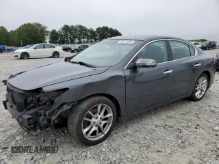 2011 Nissan Maxima SV with VIN 1N4AA5AP3BC816489, listed as a Copart auction lot 58574095 with 179,639 mi miles and Salvage title. Bid and sale history available at DreamBid. Image 1.