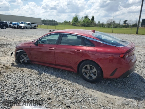 2021 Kia K5 LXS with VIN 5XXG14J24MG020565, listed as a Copart auction lot 51734455 with 91,262 mi miles and Salvage Title. Bid and sale history available at carsss.com. Image 2.