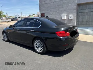 2011 BMW 5 Series 535i with VIN WBAFR7C59BC607237, listed as a Copart auction lot 52606185 with 101,970 mi miles and Clean Title. Bid and sale history available at carsss.com. Image 3.
