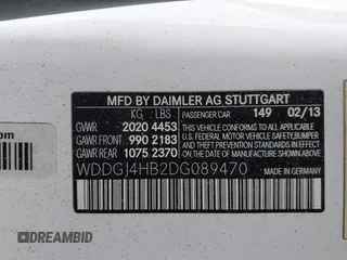2013 Mercedes-Benz C 250 с VIN WDDGJ4HB2DG089470, выставлен на аукционе IAAI как лот 41925359 с пробегом 113 160 миль миль и . История ставок и продаж доступна на DreamBid. Изображение 9.
