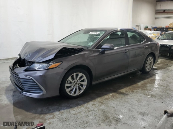 2023 Toyota Camry LE with VIN 4T1C11AK3PU749535, listed as a Copart auction lot 53484915 with 42,262 mi miles and Salvage Title. Bid and sale history available at carsss.com. Image 1.