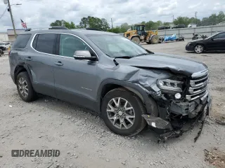 2021 GMC Acadia SLT with VIN 1GKKNMLS2MZ221040, listed as a Copart auction lot 53948075 with 60,305 mi miles and Salvage Title. Bid and sale history available at DreamBid. Image 4.
