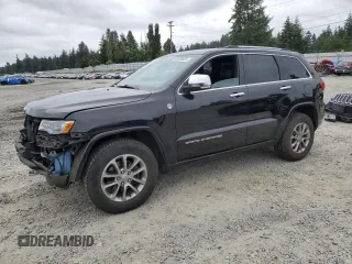 2015 Jeep Grand Cherokee High Altitude with VIN 1C4RJFCG1FC828226, listed as a Copart auction lot 60608855 with 102,208 mi miles and Salvage title. Bid and sale history available at DreamBid. Image 1.