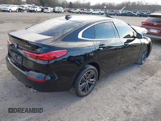 2020 BMW 2 Series 228i xDrive with VIN WBA73AK08L7F88363, listed as a IAAI auction lot 41617102 with 40,469 mi miles. Bid and sale history available at carsss.com. Image 4.