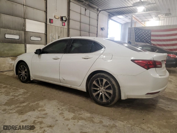 2016 Acura TLX with VIN 19UUB1F34GA012189, listed as a Copart auction lot 43528195 with 111,663 mi miles and Salvage Title. Bid and sale history available at carsss.com. Image 2.