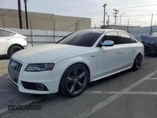 2011 Audi S4 Prestige with VIN WAUKGAFLXBA076475, listed as a Copart auction lot 86623734 with 157,197 mi miles and Salvage Title. Bid and sale history available at carsss.com. Image 1.