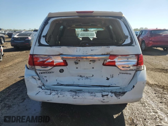 2008 Honda Odyssey Touring with VIN 5FNRL38878B096667, listed as a Copart auction lot 72730844 with 151,316 mi miles and Salvage Title. Bid and sale history available at carsss.com. Image 6.