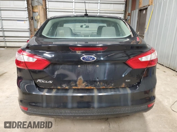 2013 Ford Focus SE with VIN 1FADP3F20DL360791, listed as a Copart auction lot 51380225 with 152,126 mi miles and Salvage Title. Bid and sale history available at carsss.com. Image 6.