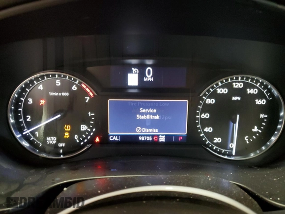 2019 Cadillac XT4 AWD Premium Luxury with VIN 1GYFZDR4XKF103773, listed as a Copart auction lot 47751935 with 98,705 mi miles and Salvage title. Bid and sale history available at DreamBid. Image 9.