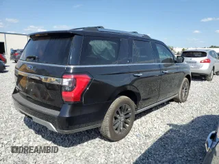 2020 Ford Expedition Limited with VIN 1FMJU1KT7LEA05317, listed as a Copart auction lot 49715185 with 44,841 mi miles and Salvage Title. Bid and sale history available at carsss.com. Image 3.