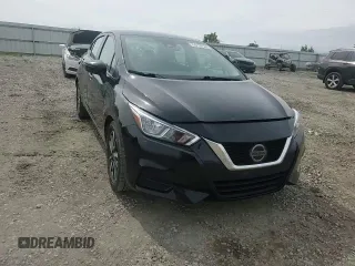 2021 Nissan Versa SV with VIN 3N1CN8EV6ML848171, listed as a Copart auction lot 56190565 with 70,712 mi miles and Salvage title. Bid and sale history available at DreamBid. Image 13.