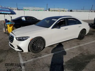 2021 Mercedes-Benz S S 580 with VIN W1K6G7GB1MA037991, listed as a Copart auction lot 84233874 with Not Provided miles and Salvage Title. Bid and sale history available at carsss.com. Image 1.