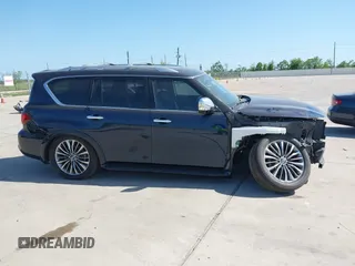 2019 Infiniti QX80 Luxe z VIN JN8AZ2NF6K9688057, wystawiony jako IAAI lot #42008039 z przebiegiem 71 745 mil mil oraz . Historia ofert i sprzedaży dostępna na DreamBid. Obrazek 13.