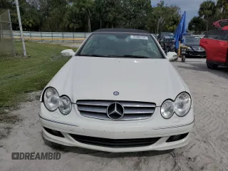 2007 Mercedes-Benz CLK 350 with VIN WDBTK56F67F211595, listed as a Copart auction lot 76596154 with 158,864 mi miles and Salvage Title. Bid and sale history available at DreamBid. Image 5.