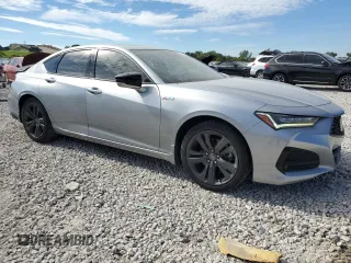 2021 Acura TLX w/A-Spec Package with VIN 19UUB5F54MA012441, listed as a Copart auction lot 86697494 with 40,859 mi miles and Salvage Title. Bid and sale history available at carsss.com. Image 4.