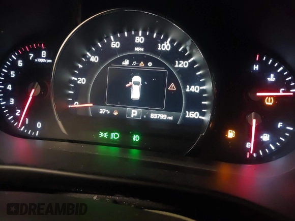 2018 Kia Sorento EX with VIN 5XYPHDA59JG429514, listed as a IAAI auction lot 41490342 with 83,799 mi miles and . Bid and sale history available at carsss.com. Image 7.