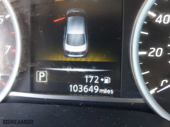 2017 Nissan Sentra SV with VIN 3N1AB7AP6HY217592, listed as a IAAI auction lot 41704161 with 103,649 mi miles. Bid and sale history available at carsss.com. Image 16.