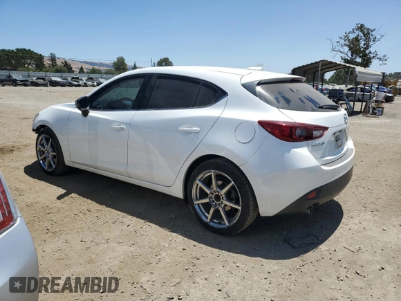 2016 Mazda 3 S Touring with VIN JM1BM1M32G1355182, listed as a Copart auction lot 61582365 with 144,159 mi miles and Salvage title. Bid and sale history available at DreamBid. Image 2.
