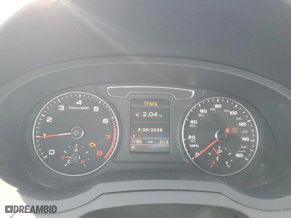 2017 Audi Q3 Premium Plus with VIN WA1JCCFS5HR003032, listed as a Copart auction lot 50630235 with 71,983 mi miles and Salvage Title. Bid and sale history available at carsss.com. Image 9.
