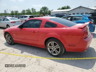 2008 Ford Mustang GT Deluxe с VIN 1ZVHT82H485102912, выставлен на аукционе Copart как лот 59882565 с пробегом 82 892 миль миль и Списание • Salvage title. История ставок и продаж доступна на DreamBid. Изображение 2.