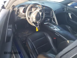 2017 Chevrolet Corvette with VIN 1G1Y12D75H5100590, listed as a Copart auction lot 52602565 with 36,884 mi miles and Salvage title. Bid and sale history available at DreamBid. Image 8.