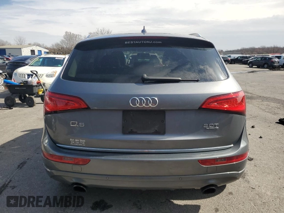 2016 Audi Q5 Premium Plus with VIN WA1L2AFP4GA032353, listed as a Copart auction lot 49181835 with 139,533 mi miles and Salvage Title. Bid and sale history available at carsss.com. Image 6.