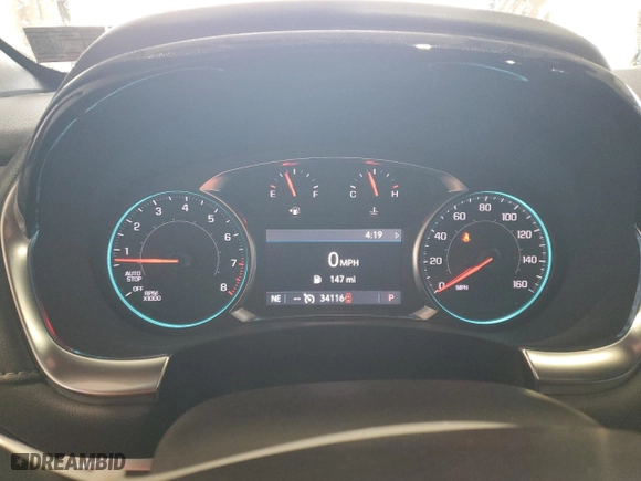 2023 Chevrolet Traverse LT Cloth with VIN 1GNEVGKW1PJ100248, listed as a Copart auction lot 49430455 with 34,116 mi miles and Salvage Title. Bid and sale history available at carsss.com. Image 9.