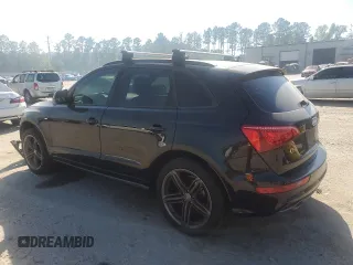 2012 Audi Q5 Prestige with VIN WA1WKAFPXCA109105, listed as a Copart auction lot 55740625 with 129,818 mi miles and Salvage title. Bid and sale history available at DreamBid. Image 2.