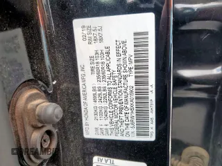 2019 Honda CR-V EX с VIN 5J6RW1H5XKA015902, выставлен на аукционе Copart как лот 58268235 с пробегом 164 846 миль миль и Списание • Salvage title. История ставок и продаж доступна на DreamBid. Изображение 13.