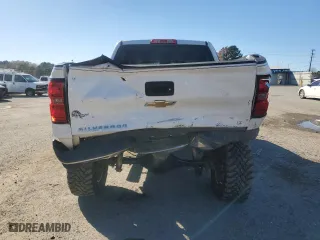 2015 Chevrolet Silverado 1500 LT with VIN 3GCUKREC8FG487004, listed as a Copart auction lot 84532764 with 159,571 mi miles and Salvage Title. Bid and sale history available at carsss.com. Image 6.