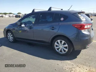 2017 Subaru Impreza with VIN 4S3GTAA61H3731450, listed as a Copart auction lot 60863675 with 88,376 mi miles and Salvage title. Bid and sale history available at DreamBid. Image 2.
